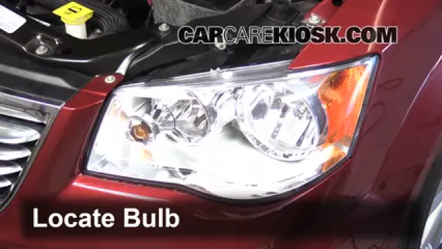 2013 Chrysler Town and Country Touring 3.6L V6 FlexFuel Lights Daytime Running Light (replace bulb)